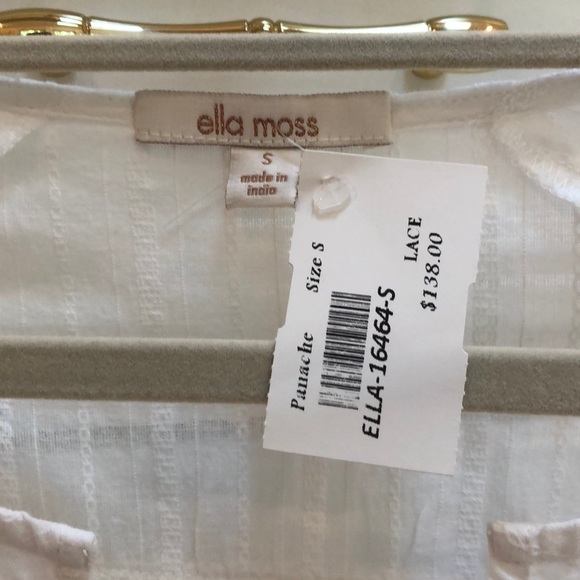 Ella Moss white pullover. - Picture 3 of 6